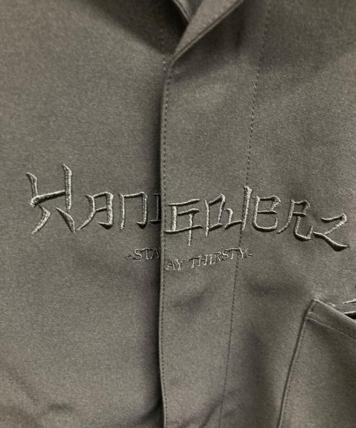 hangoverz clothez（ハングオーバーズ）Hangoverz clothez (ハングオーバーズ) 半袖刺繍シャツ ブラック サイズ:LLの古着・服飾アイテム