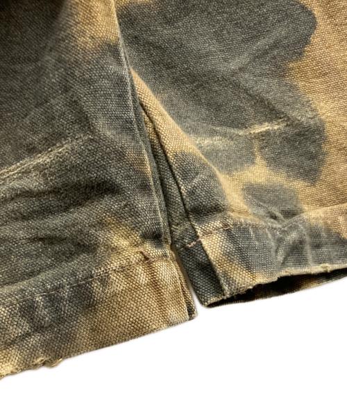 stussy（ステューシー）stussy (ステューシー) Floral Dye Work Pant ブラウン サイズ:34の古着・服飾アイテム