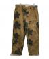 stussy（ステューシー）の古着「Floral Dye Work Pant」｜ブラウン