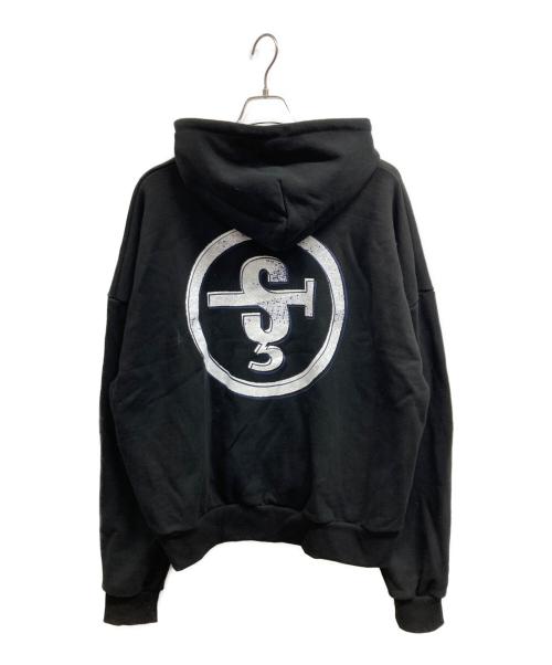 hangoverz clothez（ハングオーバーズ）Hangoverz clothez (ハングオーバーズ) プルオーバーパーカー ブラック サイズ:Lの古着・服飾アイテム