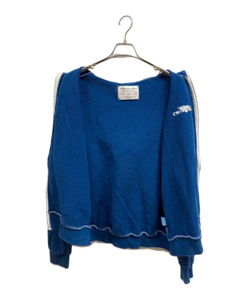 Hangover clothez（ハングオーバーズ クローズ）Hangover clothez (ハングオーバーズ クローズ) ジップパーカー ブルー サイズ:Lの古着・服飾アイテム