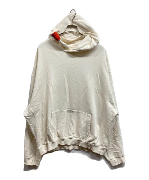UNPRECEDENTED（アンプレシデンティッド）UNPRECEDENTED (アンプレシデンティッド) プルオーバーパーカー/UNPRECEDENTEDスウェット アイボリー サイズ:3の古着・服飾アイテム
