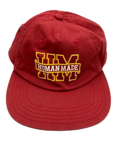 HUMAN MADE（ヒューマンメイド）HUMAN MADE (ヒューマンメイド) 5パネル ツイルキャップ レッドの古着・服飾アイテム