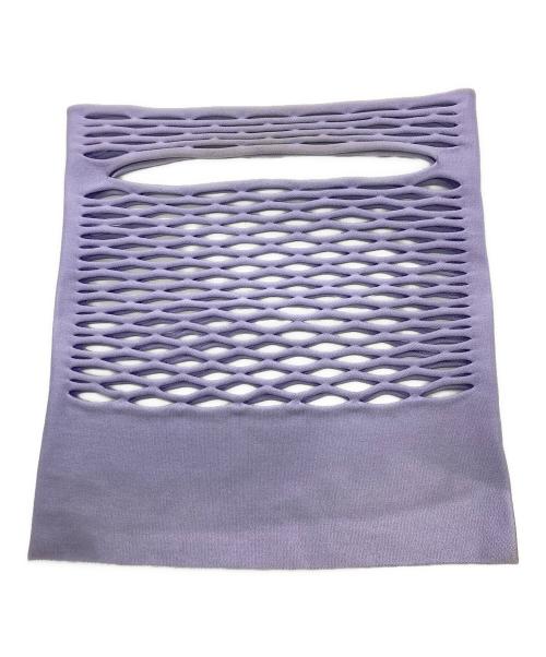ISSEY MIYAKE good goods（イッセイ ミヤケ グッド グッズ）ISSEY MIYAKE GOOD GOODS (イッセイ ミヤケ グッド グッズ) メッシュトートバッグ パープルの古着・服飾アイテム