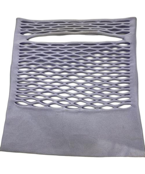 ISSEY MIYAKE good goods（イッセイ ミヤケ グッド グッズ）ISSEY MIYAKE GOOD GOODS (イッセイ ミヤケ グッド グッズ) メッシュトートバッグ パープルの古着・服飾アイテム