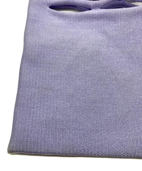 ISSEY MIYAKE good goods（イッセイ ミヤケ グッド グッズ）ISSEY MIYAKE GOOD GOODS (イッセイ ミヤケ グッド グッズ) メッシュトートバッグ パープルの古着・服飾アイテム