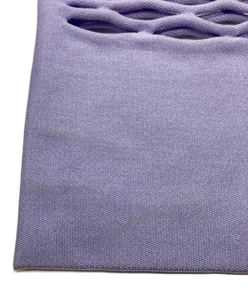 ISSEY MIYAKE good goods（イッセイ ミヤケ グッド グッズ）ISSEY MIYAKE GOOD GOODS (イッセイ ミヤケ グッド グッズ) メッシュトートバッグ パープルの古着・服飾アイテム