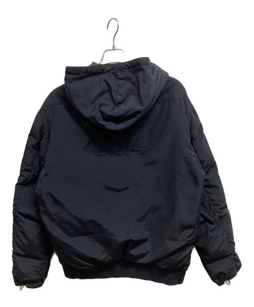 PAPAS（パパス）PAPAS (パパス) リバーシブルダウンジャケット ネイビー サイズ:Lの古着・服飾アイテム