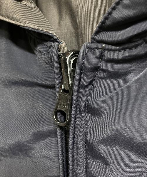 PAPAS（パパス）PAPAS (パパス) リバーシブルダウンジャケット ネイビー サイズ:Lの古着・服飾アイテム