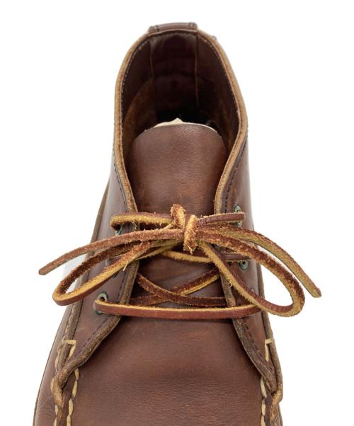 RED WING（レッドウィング）RED WING (レッドウィング) WABASHA CHUKKA ブラウン サイズ:US8.5の古着・服飾アイテム