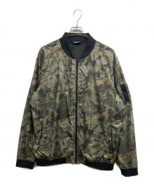 THE NORTH FACE（ザ ノース フェイス）の古着「Camouflage Bomber Jacket」｜グリーン