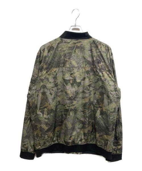 THE NORTH FACE（ザ ノース フェイス）THE NORTH FACE (ザ ノース フェイス) Camouflage Bomber Jacket グリーン サイズ:XLの古着・服飾アイテム