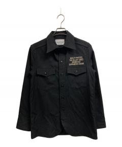 中古・古着通販】CULLNI (クルニ) オープンカラーフラップシャツ