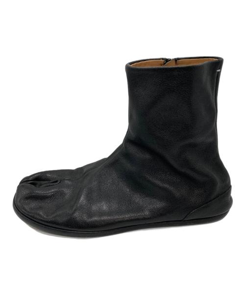 Maison Margiela（メゾンマルジェラ）Maison Margiela (メゾンマルジェラ) フラット足袋ブーツ ブラック サイズ:43の古着・服飾アイテム