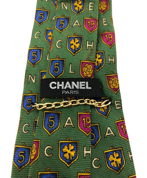 CHANEL（シャネル）CHANEL (シャネル) ネクタイ グリーン サイズ:不明の古着・服飾アイテム