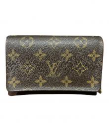 LOUIS VUITTON（ルイ ヴィトン）の古着「ポルトフォイユ・トレゾール」｜ブラウン