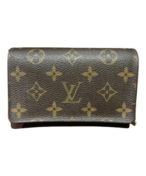 LOUIS VUITTON（ルイ ヴィトン）LOUIS VUITTON (ルイ ヴィトン) ポルトフォイユ・トレゾール ブラウンの古着・服飾アイテム