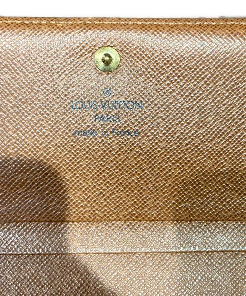 LOUIS VUITTON（ルイ ヴィトン）LOUIS VUITTON (ルイ ヴィトン) ポルトフォイユ・トレゾール ブラウンの古着・服飾アイテム