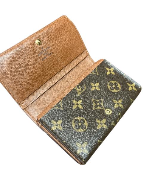 LOUIS VUITTON（ルイ ヴィトン）LOUIS VUITTON (ルイ ヴィトン) ポルトフォイユ・トレゾール ブラウンの古着・服飾アイテム