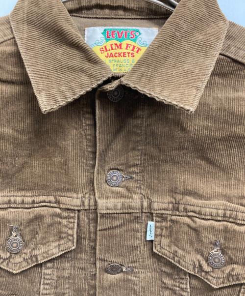 LEVI'S（リーバイス）LEVI'S (リーバイス) BIG E 60’s復刻 コーデュロイ トラッカージャケット ブラウン サイズ:36の古着・服飾アイテム