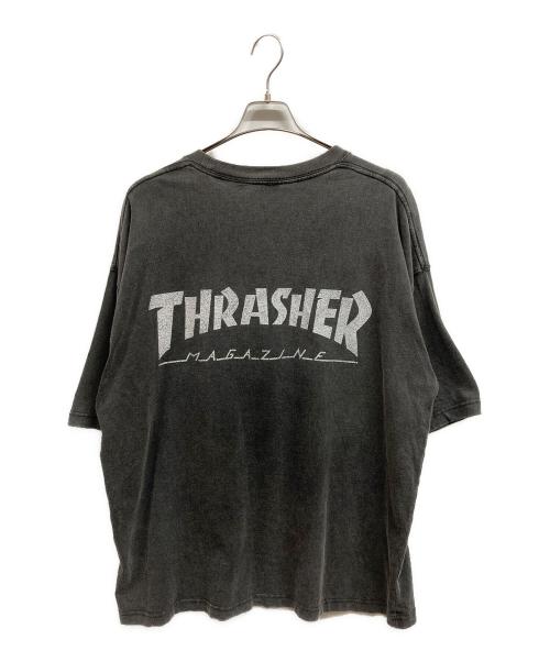 THRASHER（スラッシャー）THRASHER (スラッシャー) プリントTシャツ/THRASHERTシャツ ブラック サイズ:XLの古着・服飾アイテム