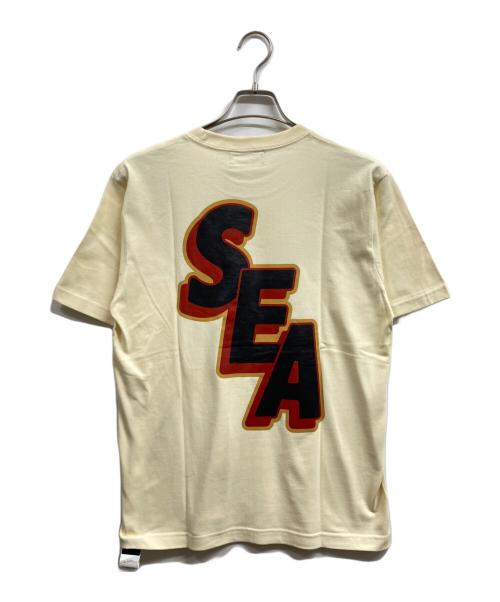 WIND AND SEA（ウィンダンシー）WIND AND SEA (ウィンダンシー) MICKEY/S/S TEE ベージュ サイズ:S 未使用品の古着・服飾アイテム