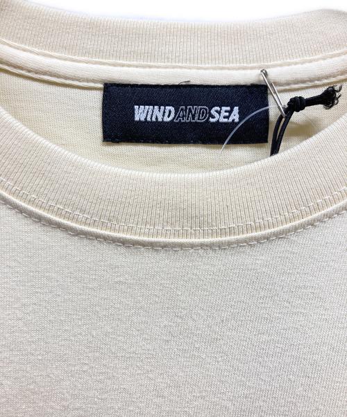 WIND AND SEA（ウィンダンシー）WIND AND SEA (ウィンダンシー) MICKEY/S/S TEE ベージュ サイズ:S 未使用品の古着・服飾アイテム