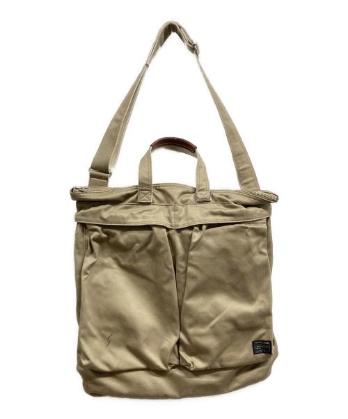PORTER（ポーター）PORTER (ポーター) 2WAYバッグ ベージュの古着・服飾アイテム