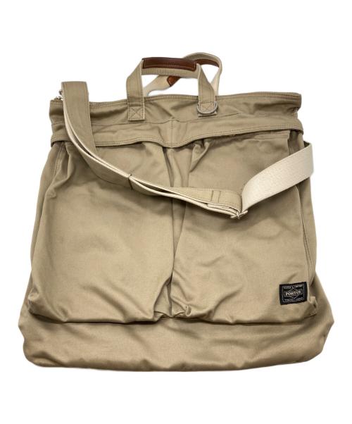 PORTER（ポーター）PORTER (ポーター) 2WAYバッグ ベージュの古着・服飾アイテム