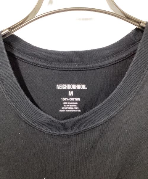 NEIGHBORHOOD（ネイバーフッド）NEIGHBORHOOD (ネイバーフッド) プリントTシャツ ブラック サイズ:Ｍの古着・服飾アイテム