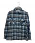 PENDLETON（ペンドルトン）の古着「50ｓボードシャツ」｜グレー×ブルー