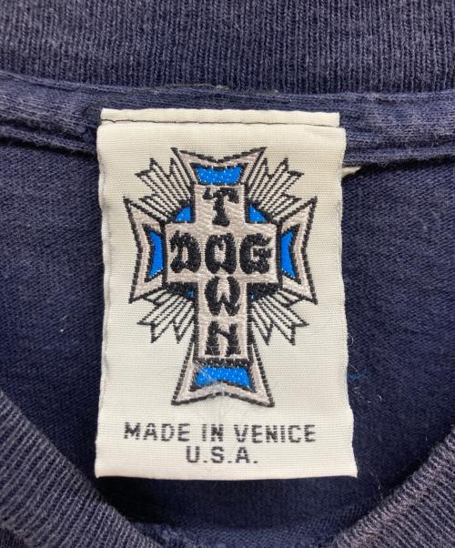 DOG TOWN（ドッグ タウン）DOG TOWN (ドッグ タウン) 90sプリントTシャツ ネイビー サイズ:不明の古着・服飾アイテム