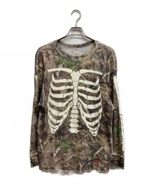 SUPREME×Hanes（シュプリーム×ヘインズ）の古着「24FW Bones Thermal Crew」｜カーキ
