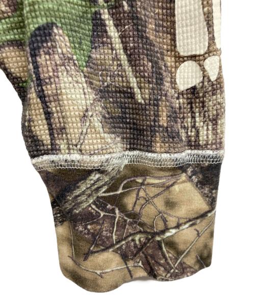 SUPREME（シュプリーム）Supreme (シュプリーム) Hanes (ヘインズ) 24FW Bones Thermal Crew カーキ サイズ:XLの古着・服飾アイテム