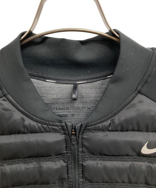 NIKE GOLF（ナイキゴルフ）NIKE GOLF (ナイキゴルフ) 中綿ブルゾン ブラック サイズ:XLの古着・服飾アイテム