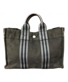 HERMES（エルメス）の古着「エールラインPM トートバッグ」｜グレー