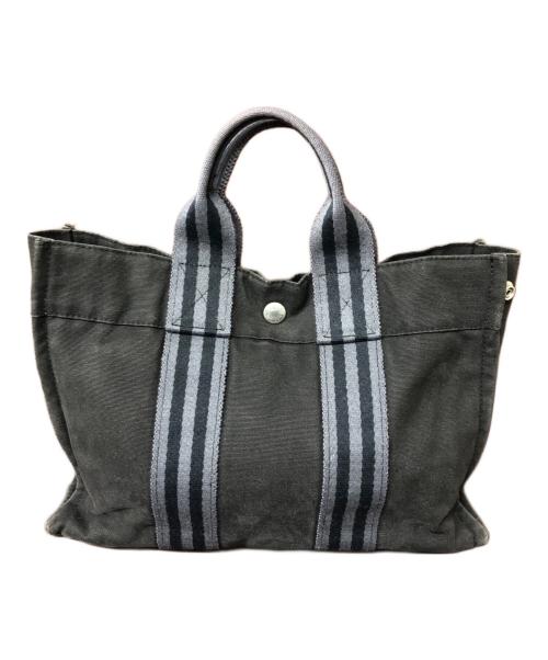 HERMES（エルメス）HERMES (エルメス) エールラインPM トートバッグ グレーの古着・服飾アイテム