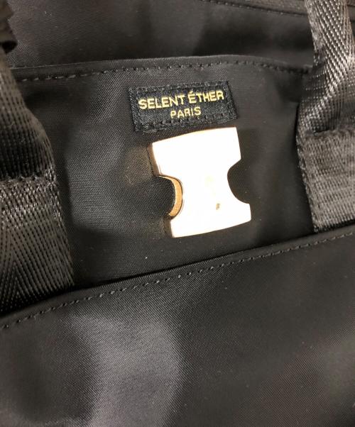 SELENT ETHER（セレーンエテール）SELENT ETHER (セレーンエテール) 2WAYバッグ ブラックの古着・服飾アイテム