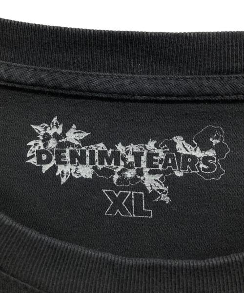 Denim Tears（デニムティアーズ）Denim Tears (デニムティアーズ) 半袖Tシャツ ブラック サイズ:XLの古着・服飾アイテム