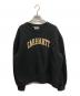 CARHARTT WIP（カーハート ワーク イン プログレス）の古着「カレッジロゴスウェット/CARHARTT WIPスウェット」｜ブラック