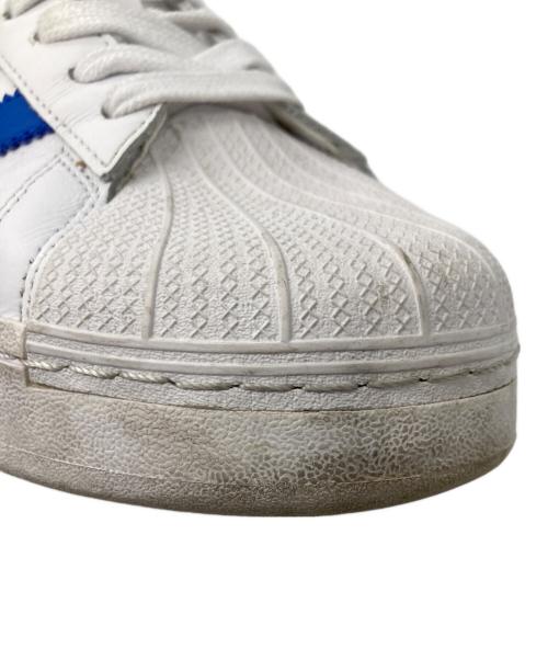 adidas（アディダス）adidas (アディダス) Superstar XLG ローカットスニーカー 'White Blue' サイズ:28の古着・服飾アイテム