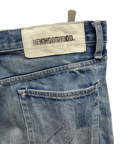 NEIGHBORHOOD（ネイバーフッド）NEIGHBORHOOD (ネイバーフッド) WASHED DENIM DP BASIC PANTS インディゴ サイズ:Lの古着・服飾アイテム
