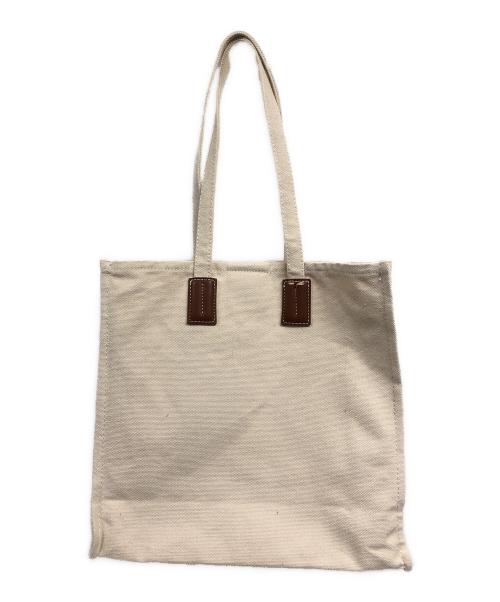 BALLY（バリー）BALLY (バリー) キャンバストートバッグ アイボリーの古着・服飾アイテム