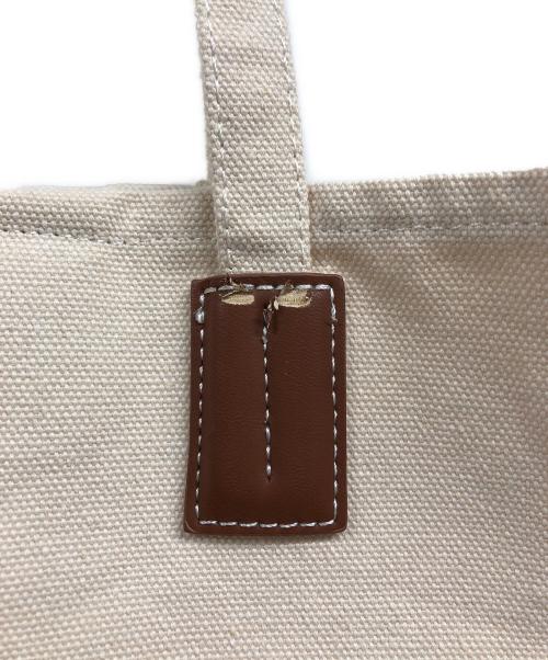 BALLY（バリー）BALLY (バリー) キャンバストートバッグ アイボリーの古着・服飾アイテム