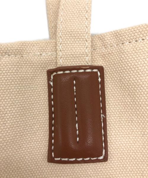 BALLY（バリー）BALLY (バリー) キャンバストートバッグ アイボリーの古着・服飾アイテム