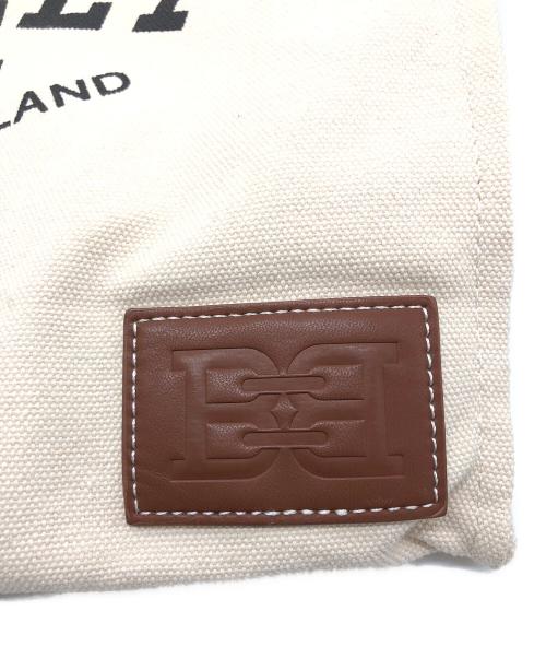 BALLY（バリー）BALLY (バリー) キャンバストートバッグ アイボリーの古着・服飾アイテム