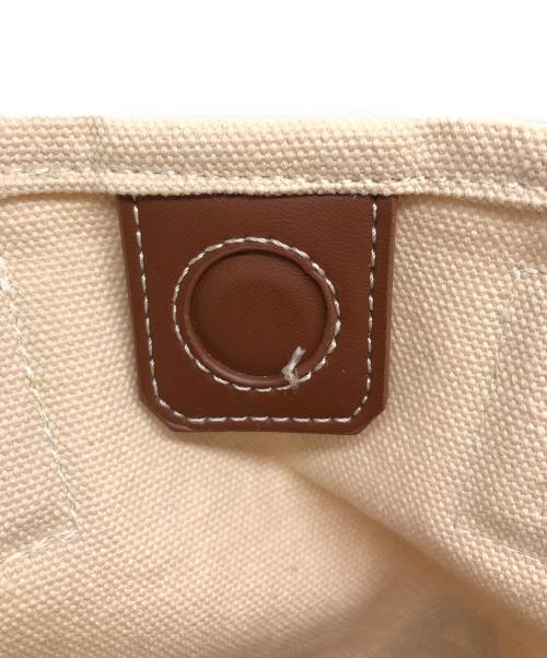 BALLY（バリー）BALLY (バリー) キャンバストートバッグ アイボリーの古着・服飾アイテム