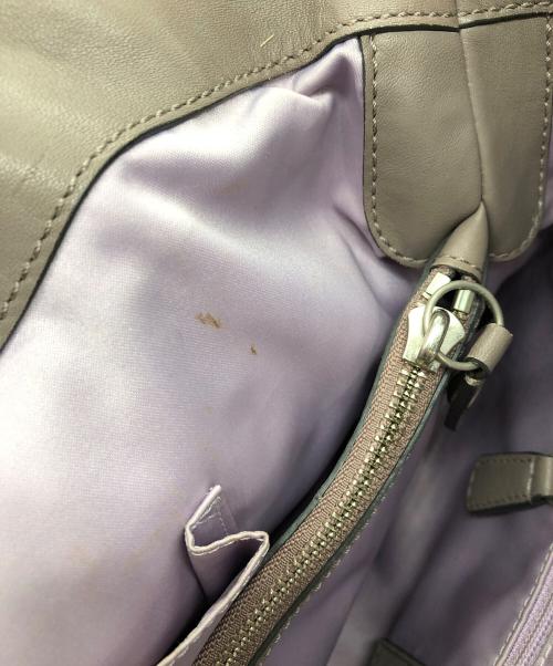 COACH（コーチ）COACH (コーチ) ステッチド ロゴトートバッグ ブラウンの古着・服飾アイテム