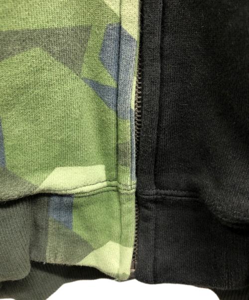 GALFY（ガルフィー）GALFY (ガルフィー) ジップパーカー ブラック サイズ:XLの古着・服飾アイテム