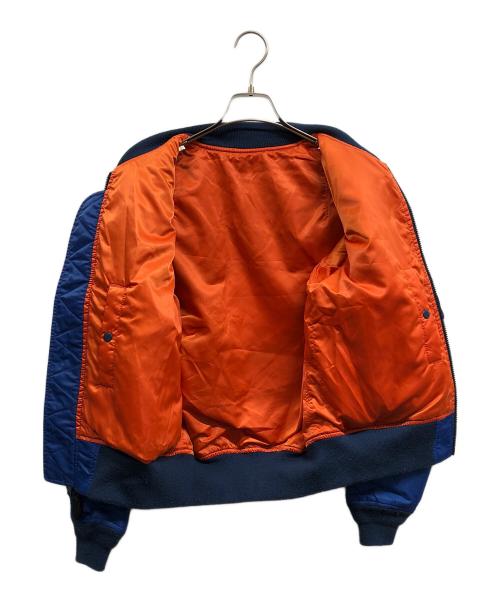 AVIREX（アヴィレックス）AVIREX (アヴィレックス) U.S.NAVAL AVIATION MA-1 ブルー サイズ:Mの古着・服飾アイテム